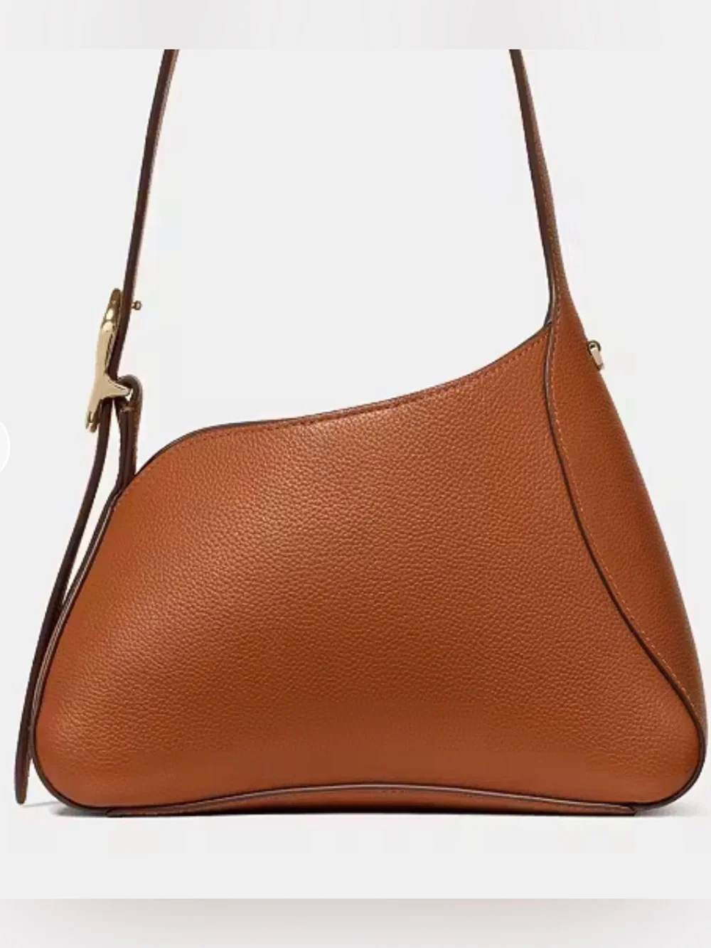 Kate Spade 454 Sculpted Shoulder Bag Warm Gingerbread